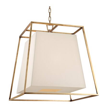 Hudson Valley Lighting Kyle 6 Light Chandelier 6924-AGB-WS